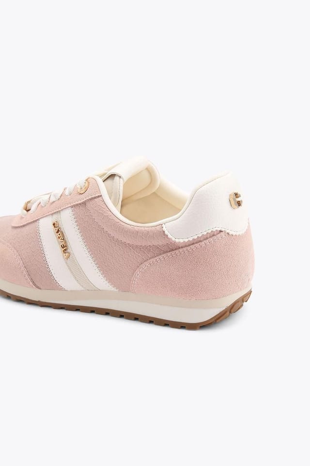 Carvela Carvela Women's 'Mio' Trainers in Pale Pink - 3