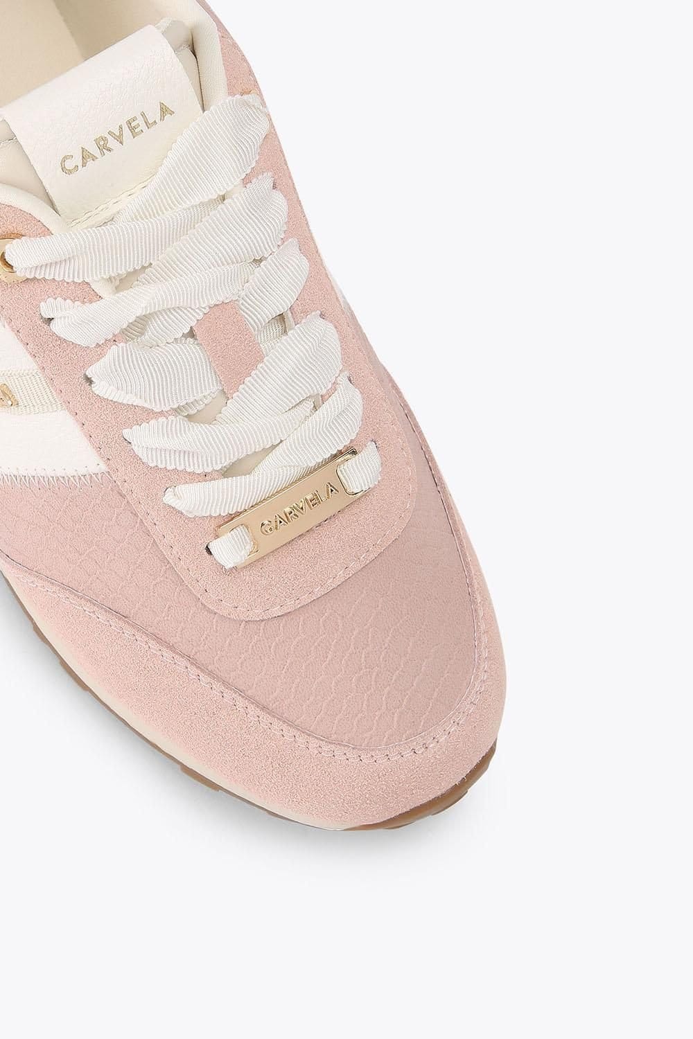 Carvela Carvela Women's 'Mio' Trainers in Pale Pink - 4