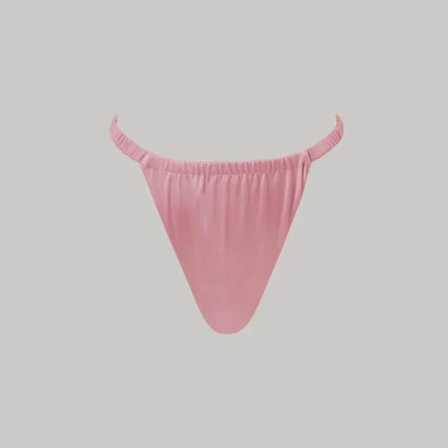 Decolet the Label Decolet the Label Women's Sofia Bikini Bottoms in Pink Musk - 2
