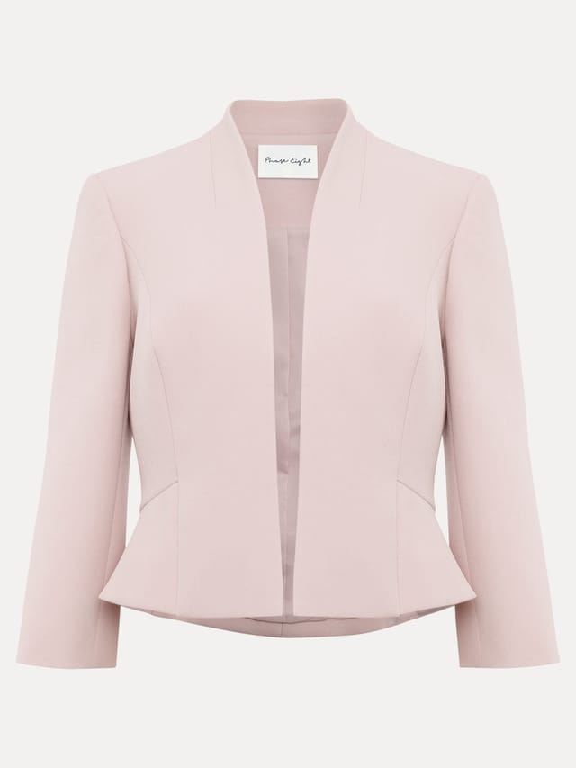 Phase Eight Phase Eight Women's Daisy Peplum Jacket in Dusty Pink - 2