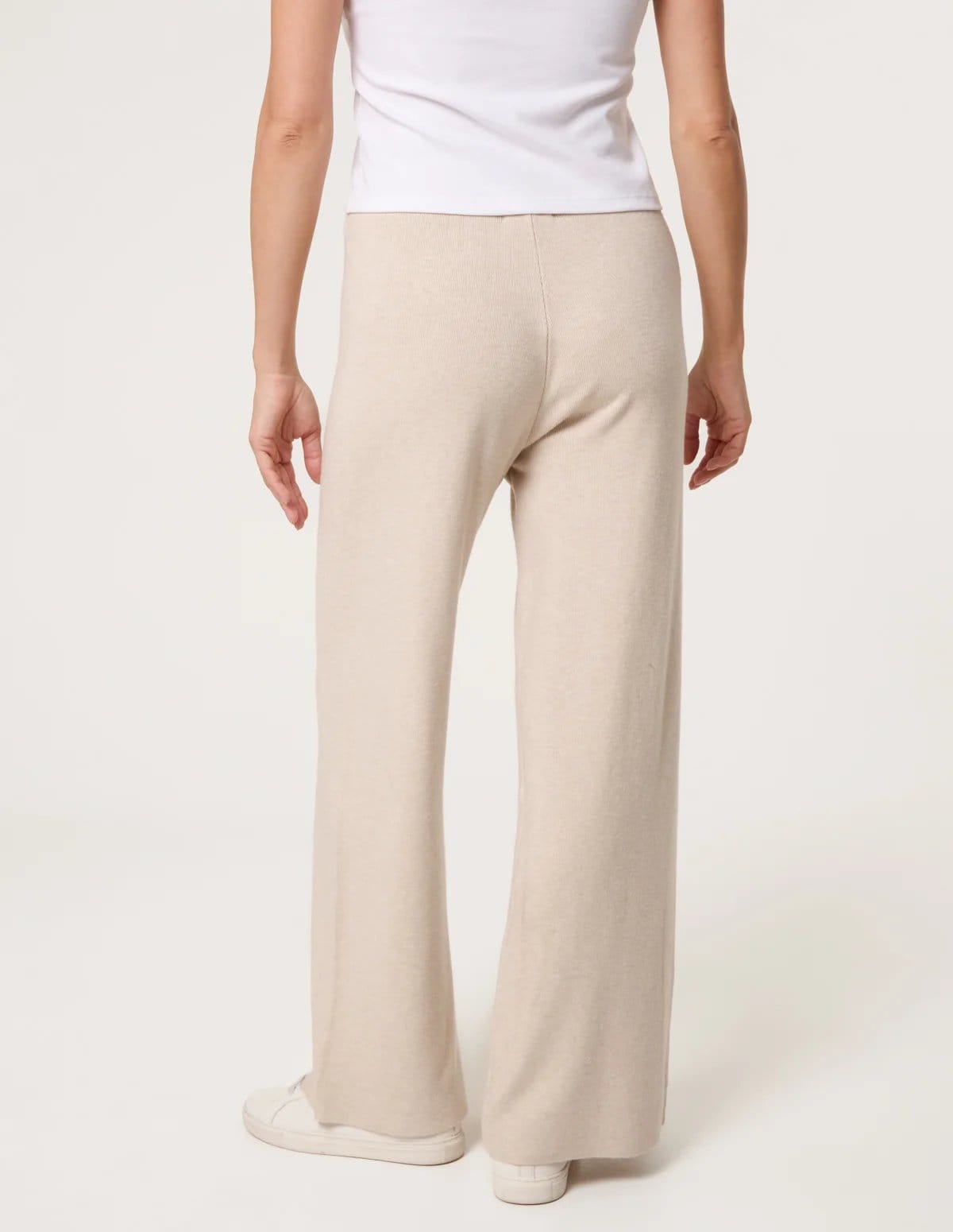 Blue Vanilla Knitted Wide Leg Trousers - 4
