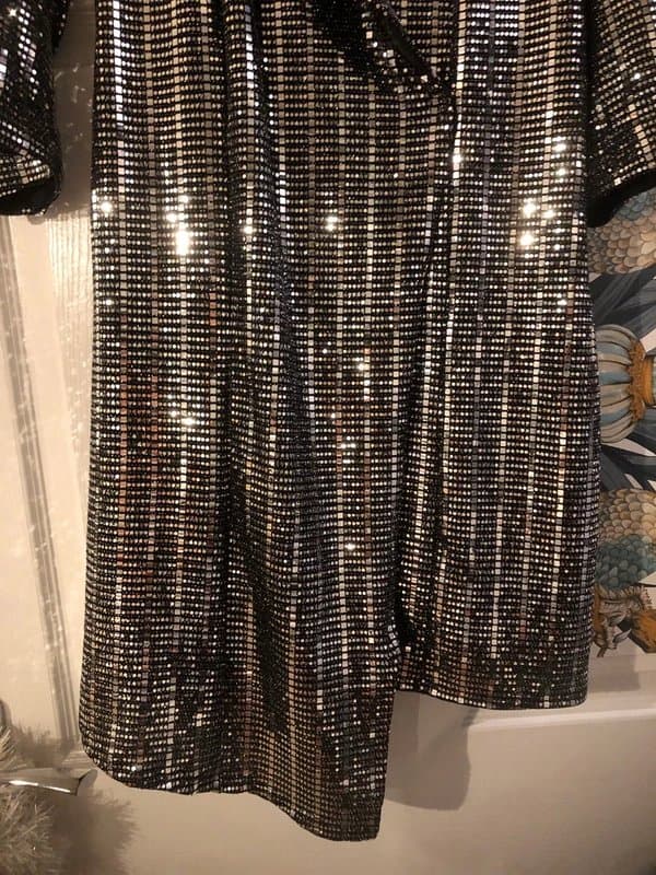 F&F Sequin wrap dress (great for new year)