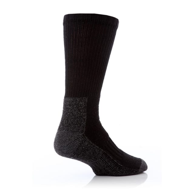 Work Force Work Force Men's Heavy Duty Safety Boot Socks (Pack Of 3 Pairs) in Black - 2