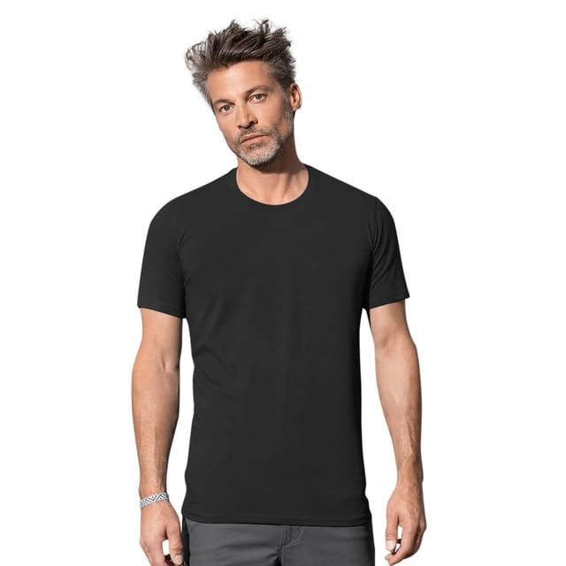 Stedman Stars Stedman Stars Men's Clive Crew Neck Tee in Black - 2