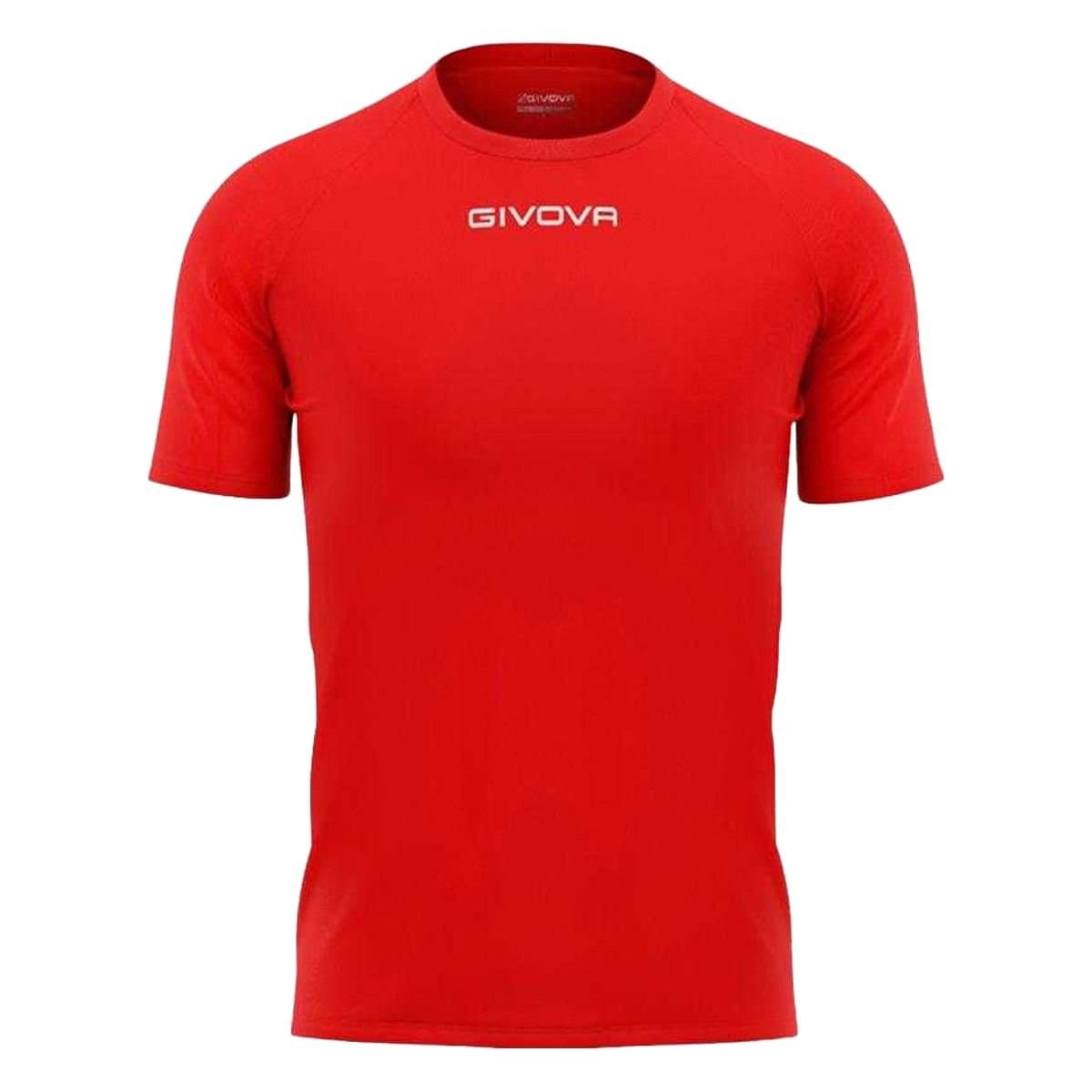 Givova Givova Men's Capo T-Shirt in Red
