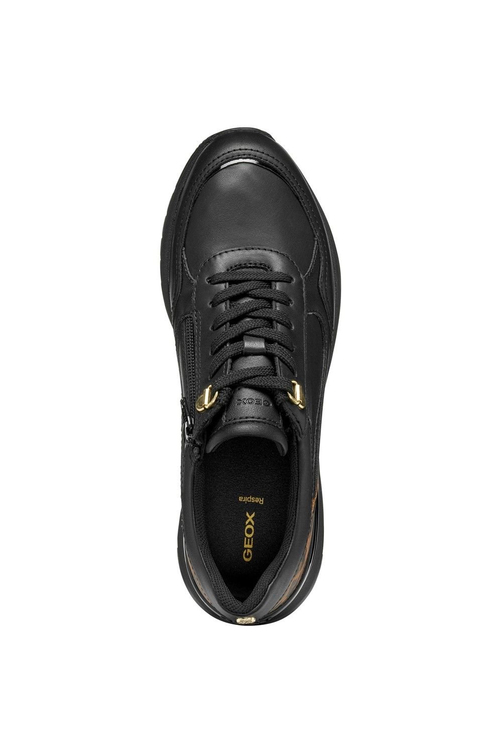 Geox Geox Women's D Desya A Sneakers in Black - 4