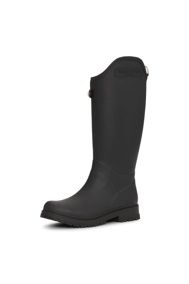 ILSE JACOBSEN Ilse Jacobsen Women's Rub Swift Wellington Boot Black Black - 2