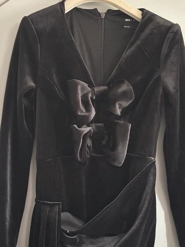 ASOS ASOS luxe velvet dress size 10