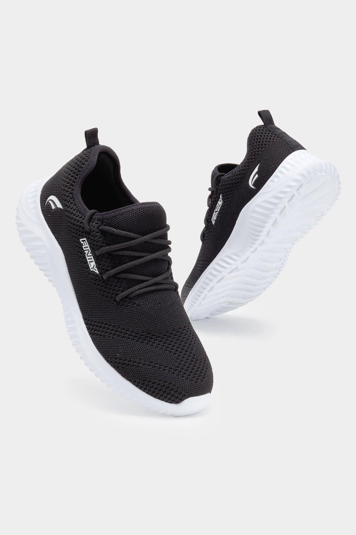 Finily Finily Women's Jade Lightweight Slip-on Trainer in Black - 3