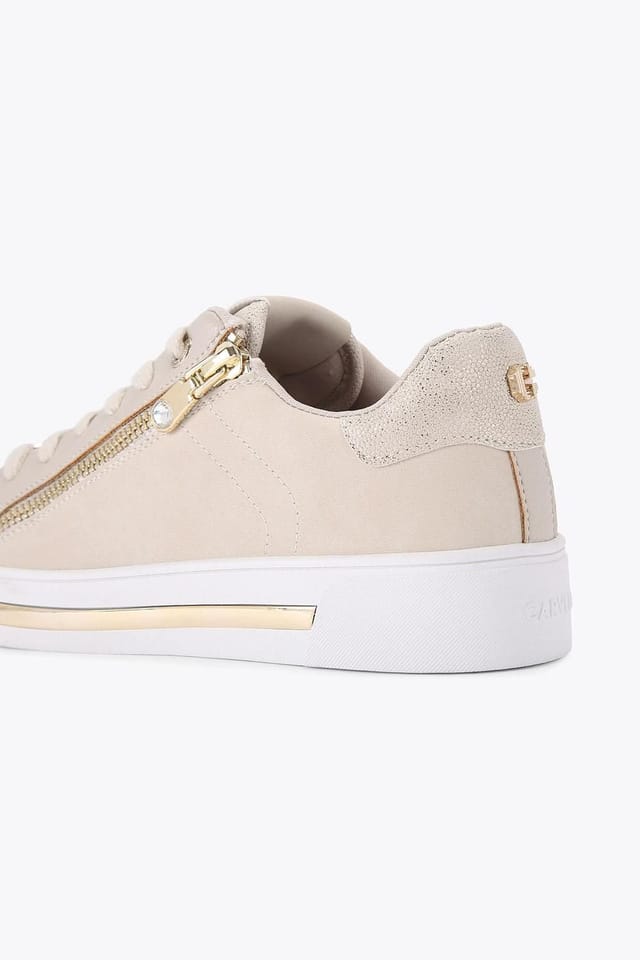 Carvela Carvela Women's 'Diamond Zip' Trainers in Beige - 3
