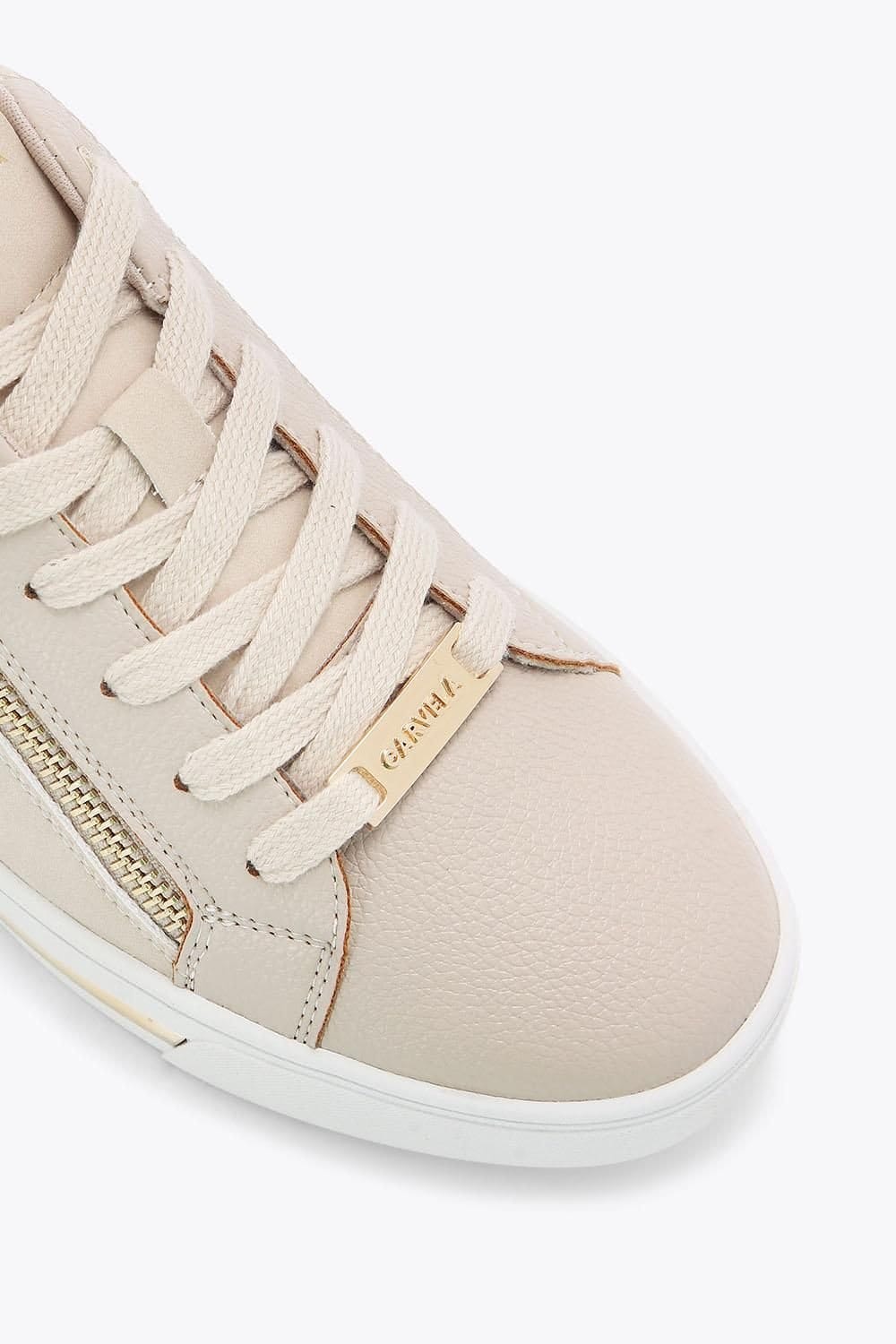 Carvela Carvela Women's 'Diamond Zip' Trainers in Beige - 4