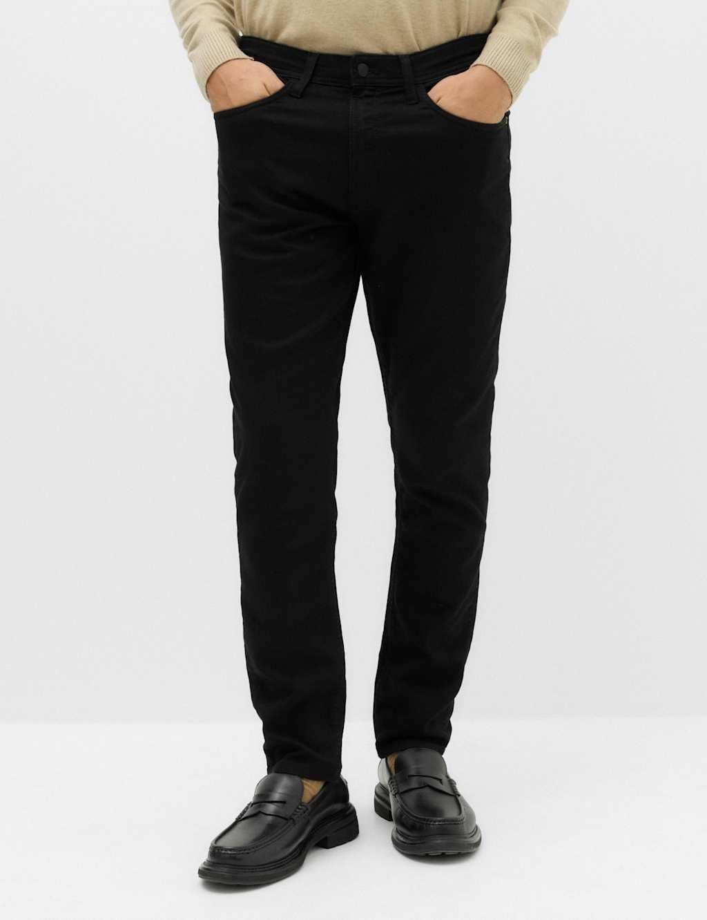 M&S Black Slim Fit Comfort Stretch Jeans
