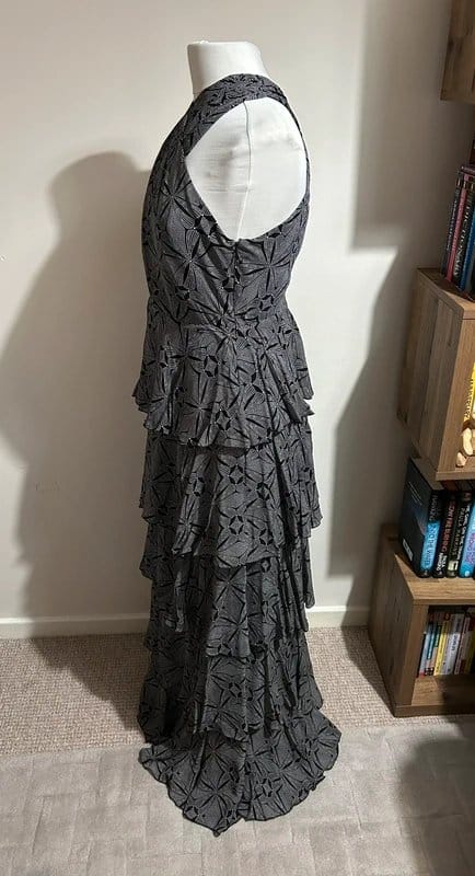 Mint Velvet New MINT by Mint Velvet 'Celeste' ruffle maxi dress £199 - size 10 - 1