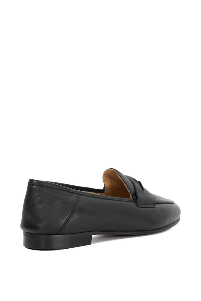 Dune London Dune London Women's 'Greek' Leather Loafers in Black - 3