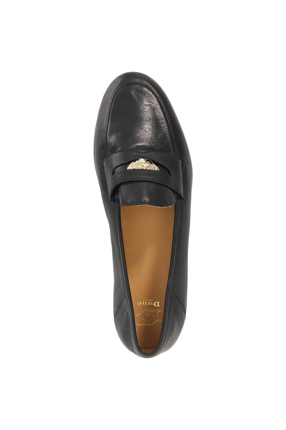 Dune London Dune London Women's 'Greek' Leather Loafers in Black - 4