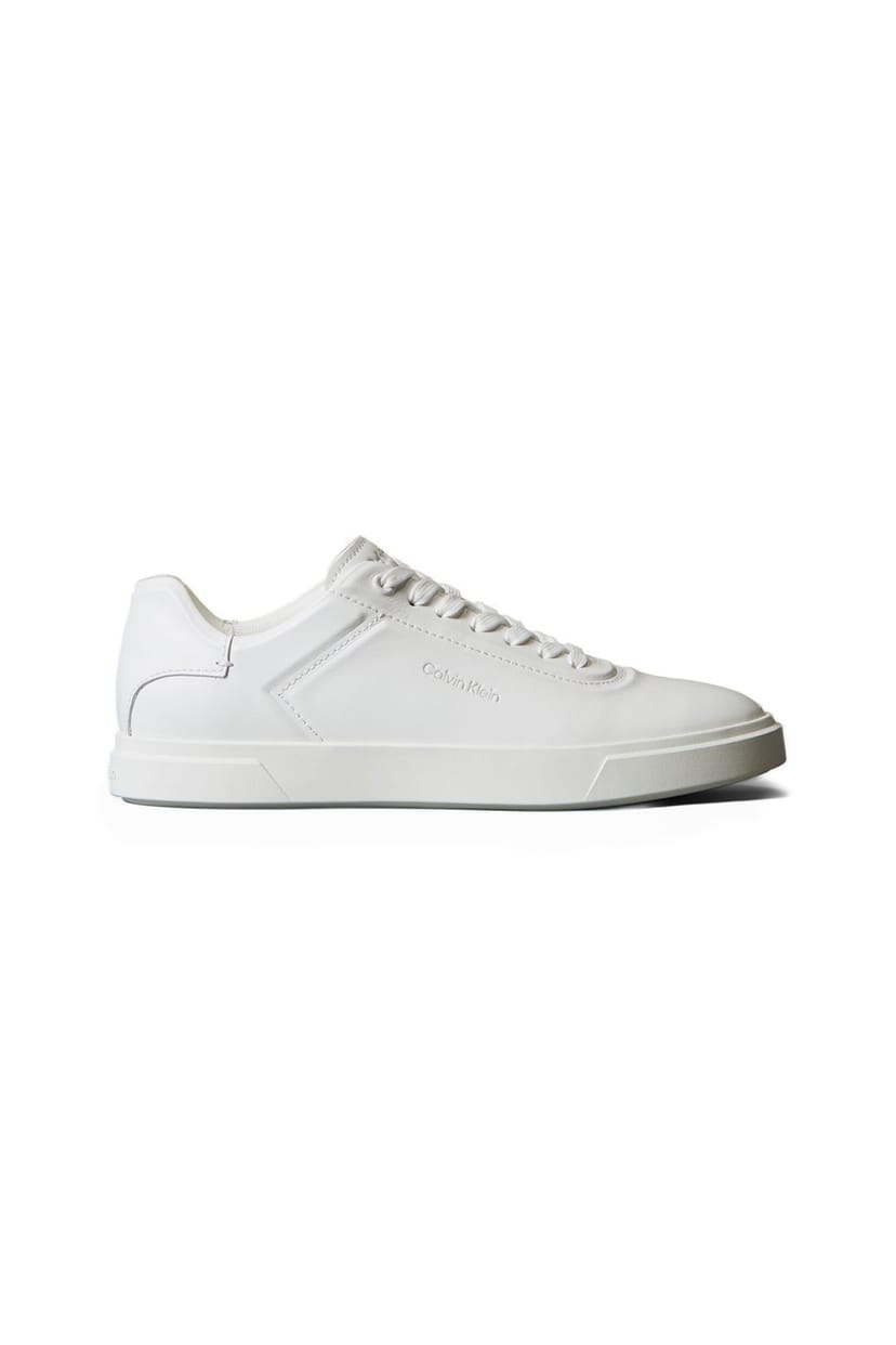 Calvin Klein Calvin Klein Women's Low Pro Cups Laceup Oxf Hf Lth Triple Bright White - 1