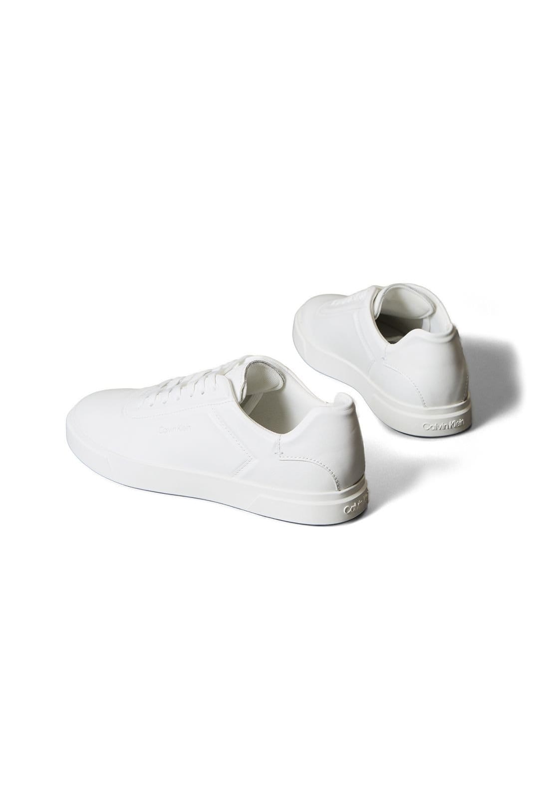 Calvin Klein Calvin Klein Women's Low Pro Cups Laceup Oxf Hf Lth Triple Bright White - 4