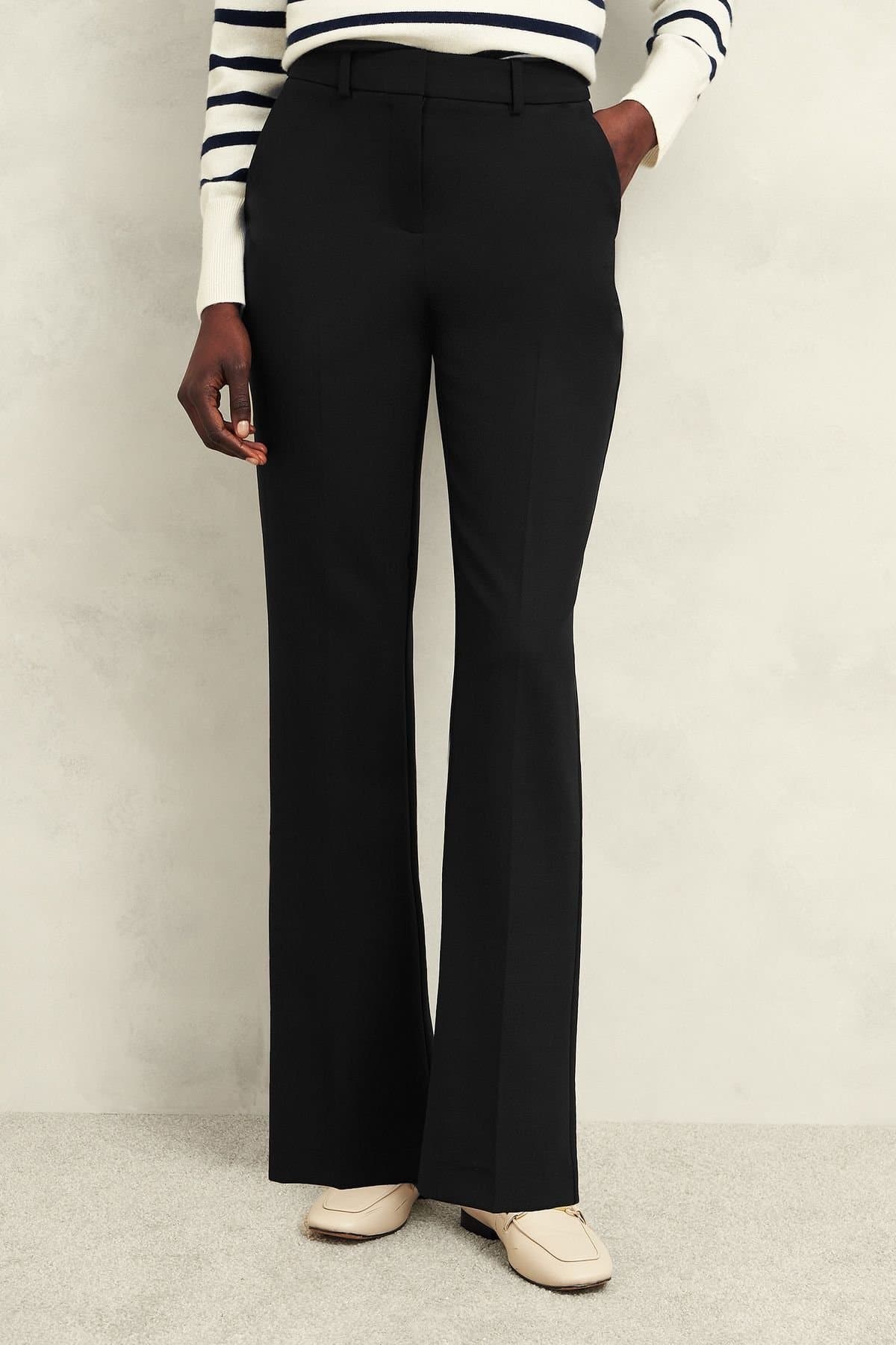 Hobbs London Hobbs London True Black Straight Trousers
