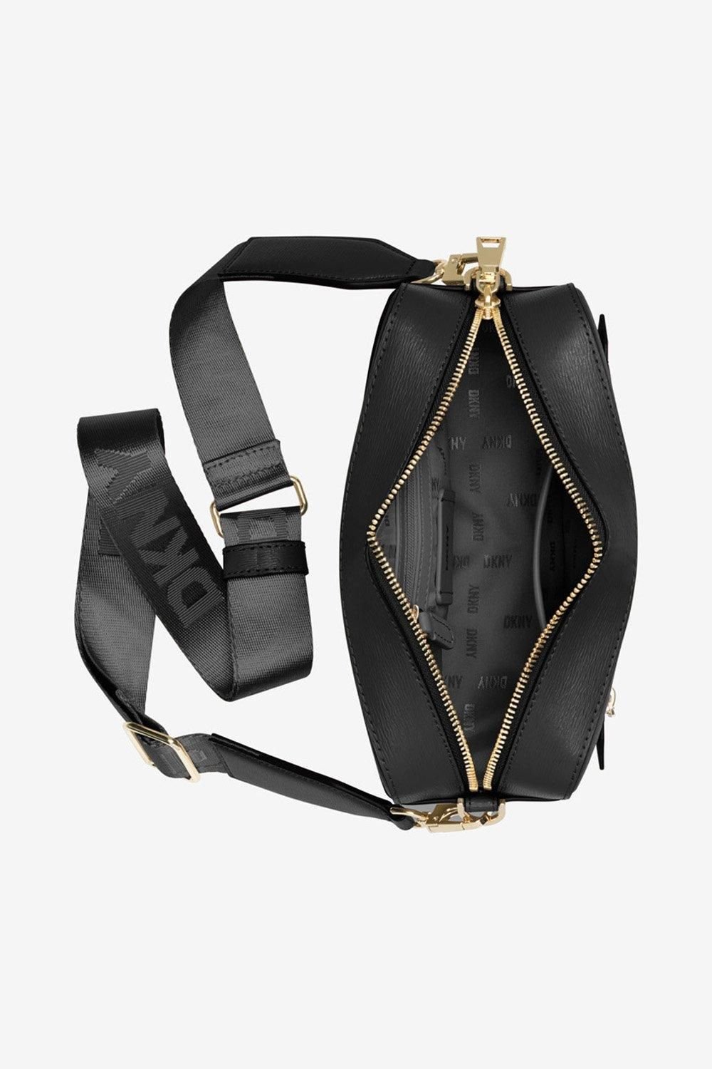 DKNY DKNY Women's Bryant Ave Camera Bag Black Gold - 3