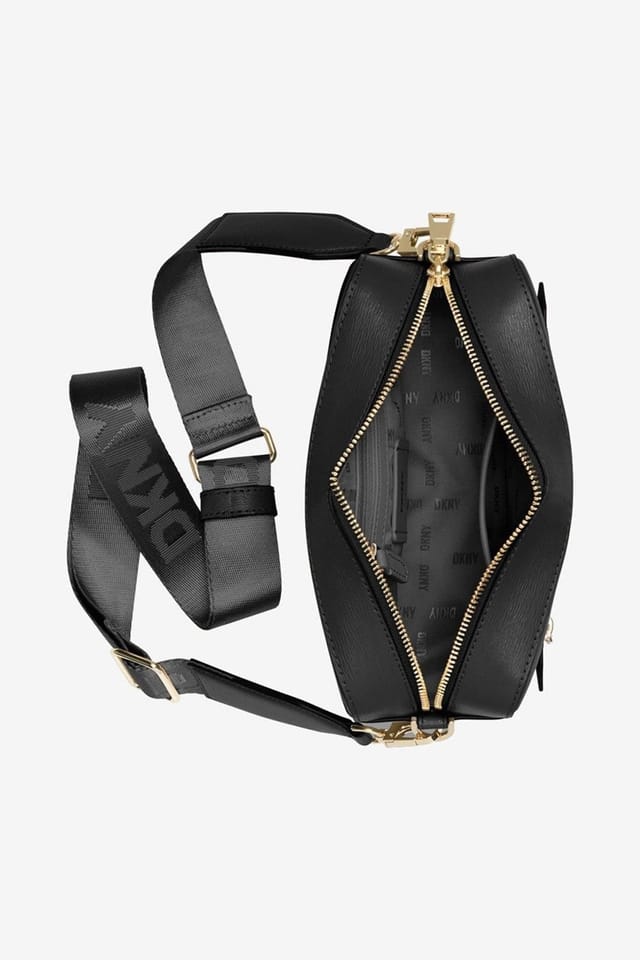 DKNY DKNY Women's Bryant Ave Camera Bag Black Gold - 3