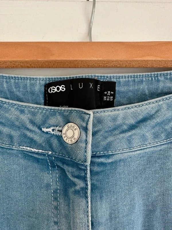 ASOS Asos Luxe high waisted jeans