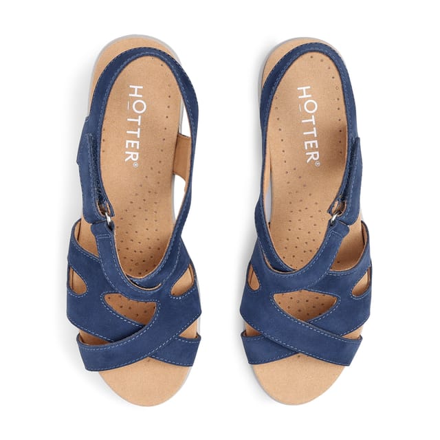 Hotter Hotter Women's 'Eliana' Sandals in Navy - 3