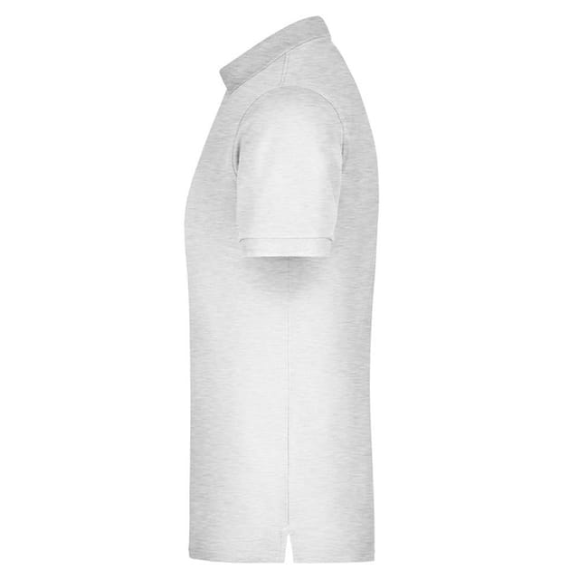 James and Nicholson James and Nicholson Men's Piqué Elasticated Polo Shirt in Grey - 3