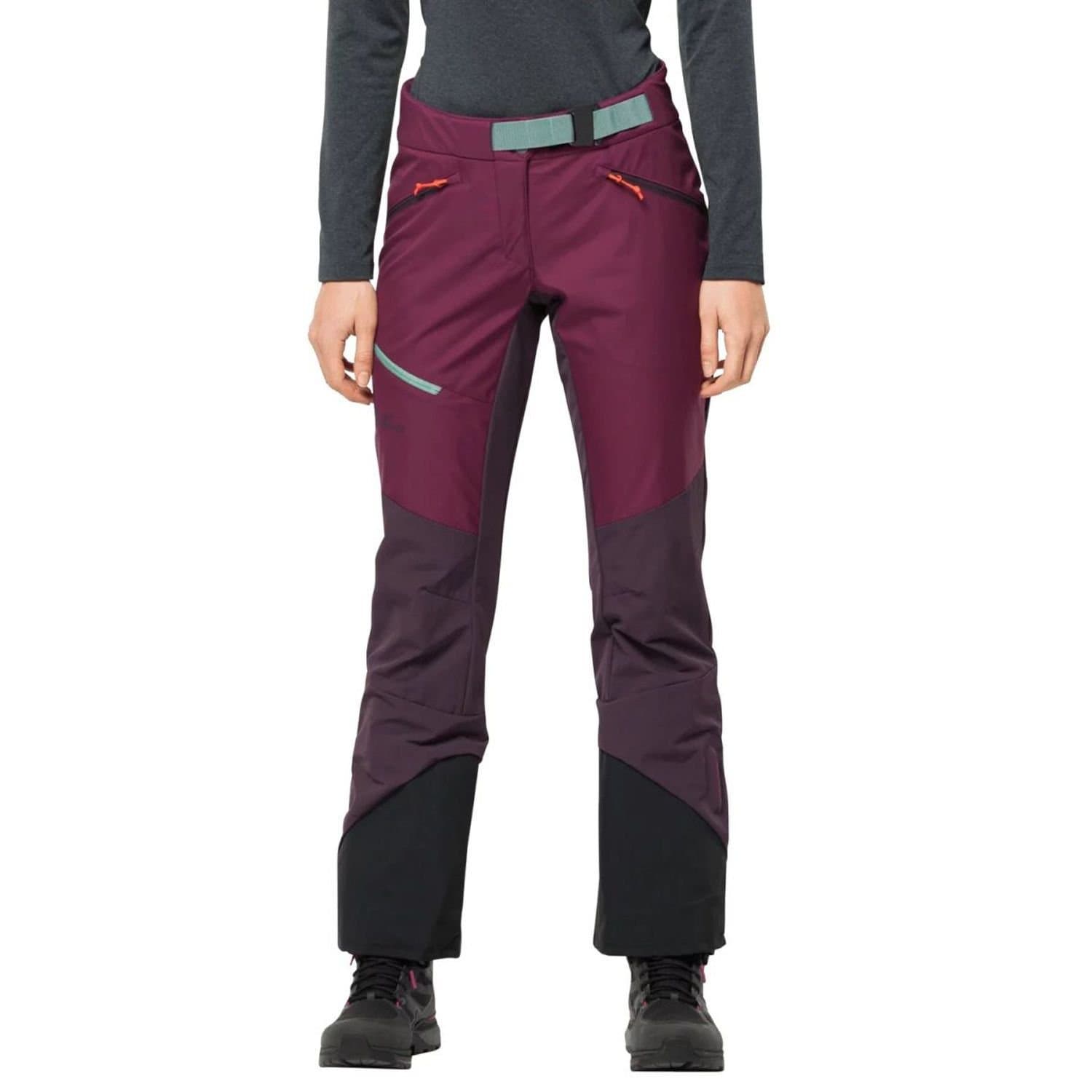 Jack Wolfskin Jack Wolfskin Women's Alpspitze Ski Trousers in Violet