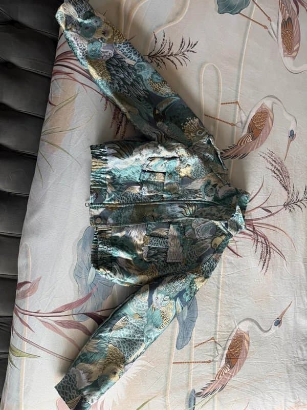 Never Fully Dressed Silk bottom jacket