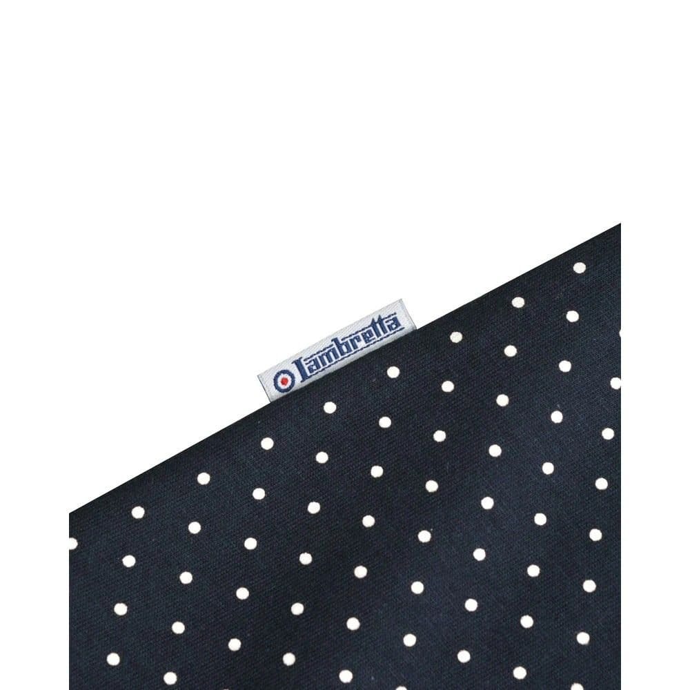 Lambretta Lambretta Men's Polka Dot Big & Tall Polo Shirt in Navy - 4