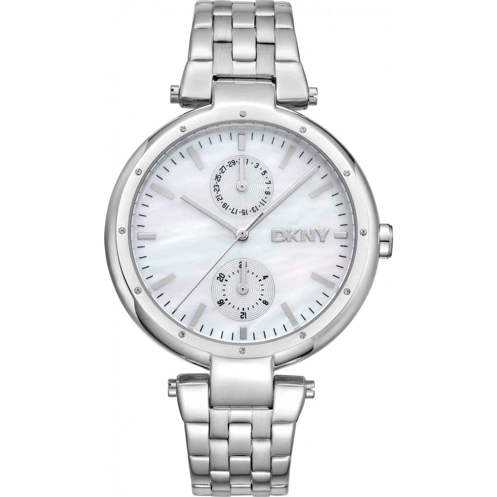 DKNY DKNY Women's DK1L066M0045 Downtown 38mm Quartz Watch in Silver