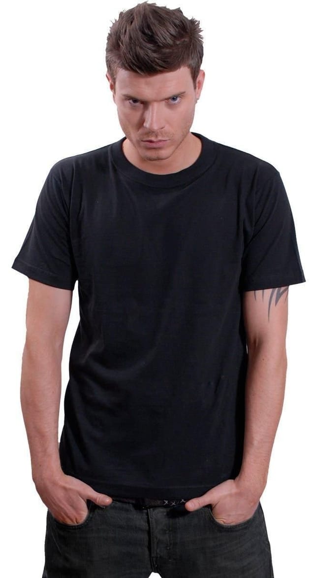 Spiral Spiral Men's URBAN FASHION - T-Shirt Black - 2