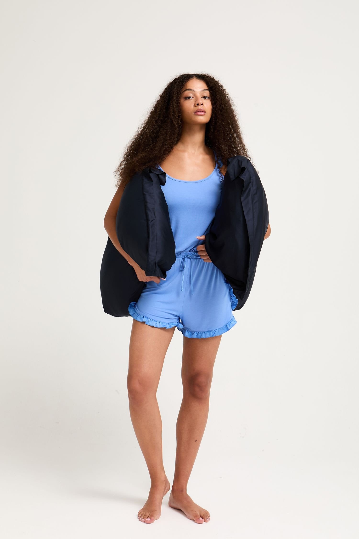 bright blue