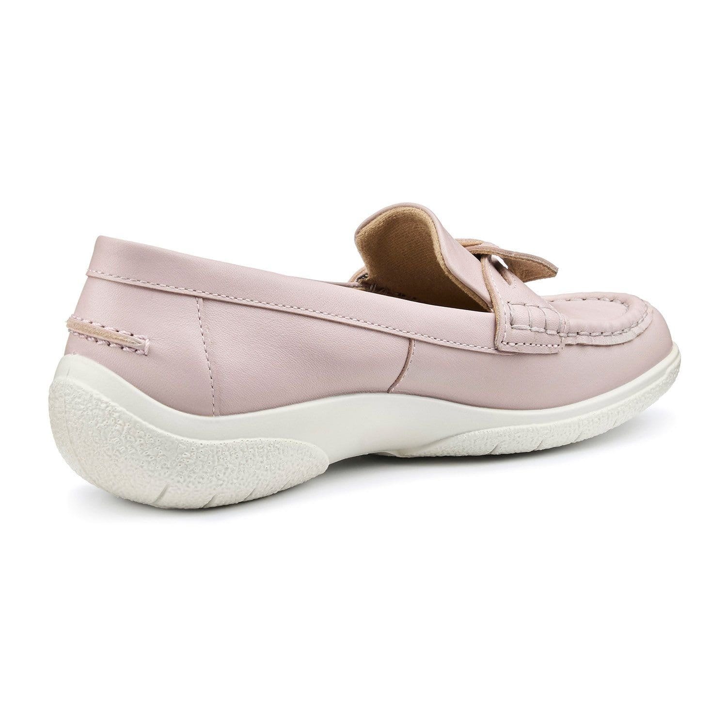 Hotter Hotter Women's Wide Fit 'Cabana' Loafers in Light Sand - 4