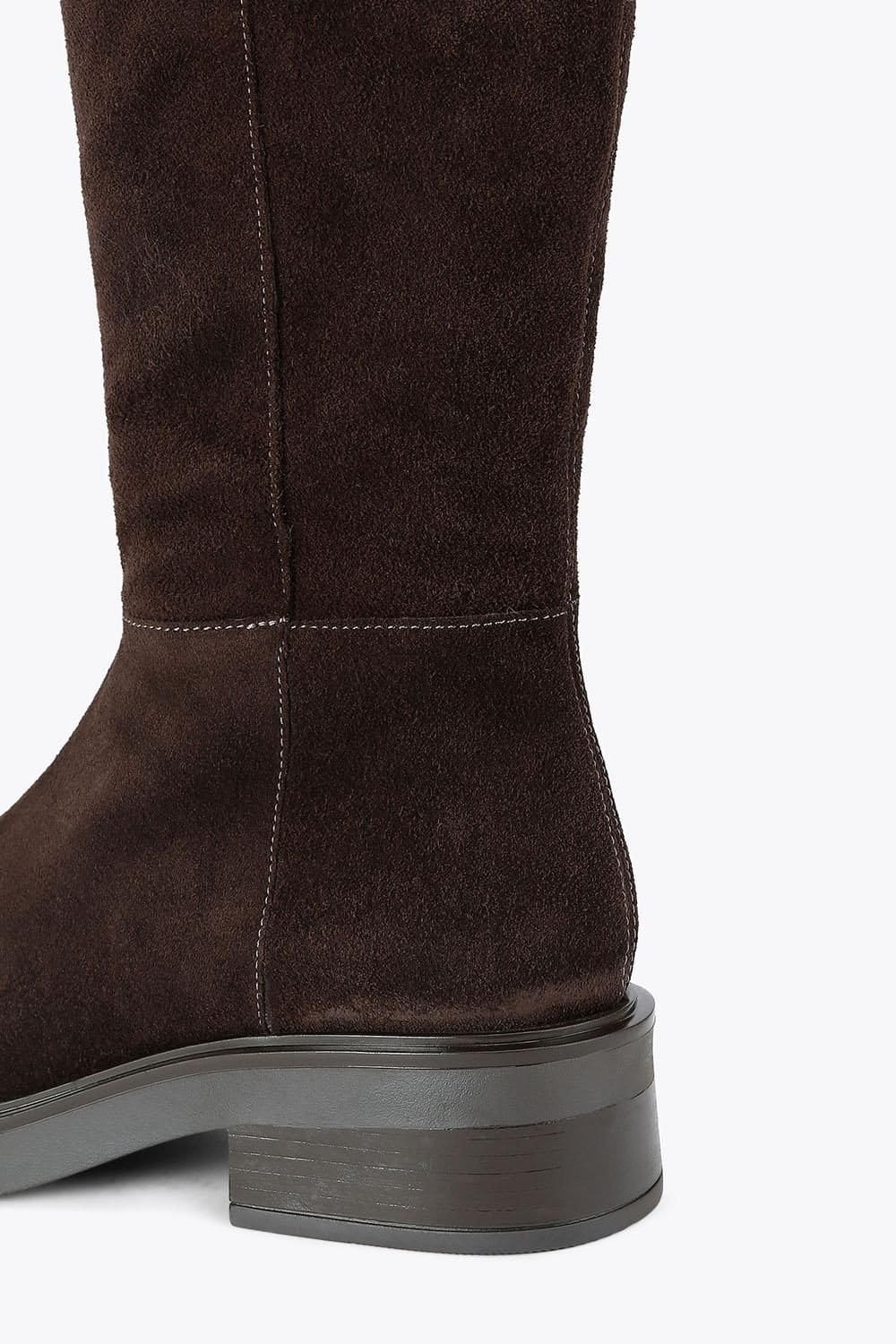 Carvela Carvela Women's 'Napoli Otk' Suede Boots in Brown - 4
