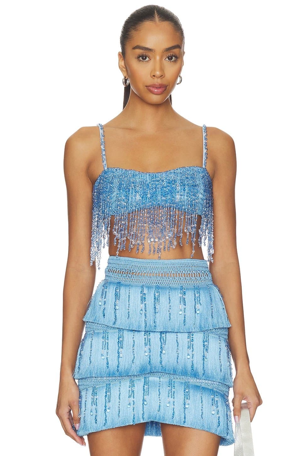 revolve Clara Fringe Top