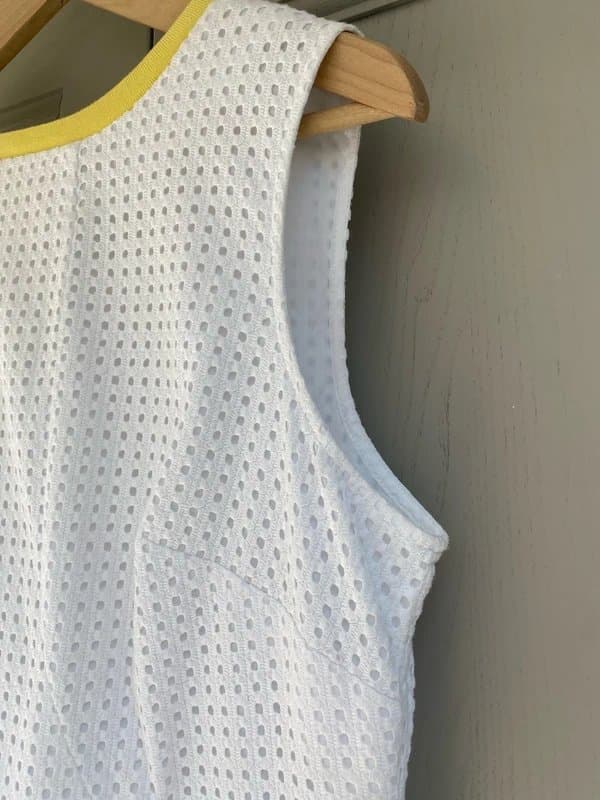M&S Collection M&S crisp white cotton dress new without tags petite size 14