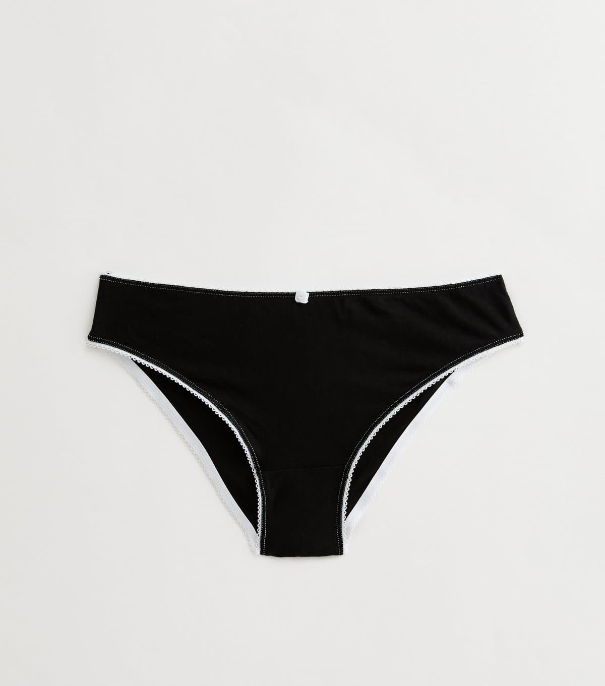 New Look Girls' Black Contrast Trim Briefs New Look