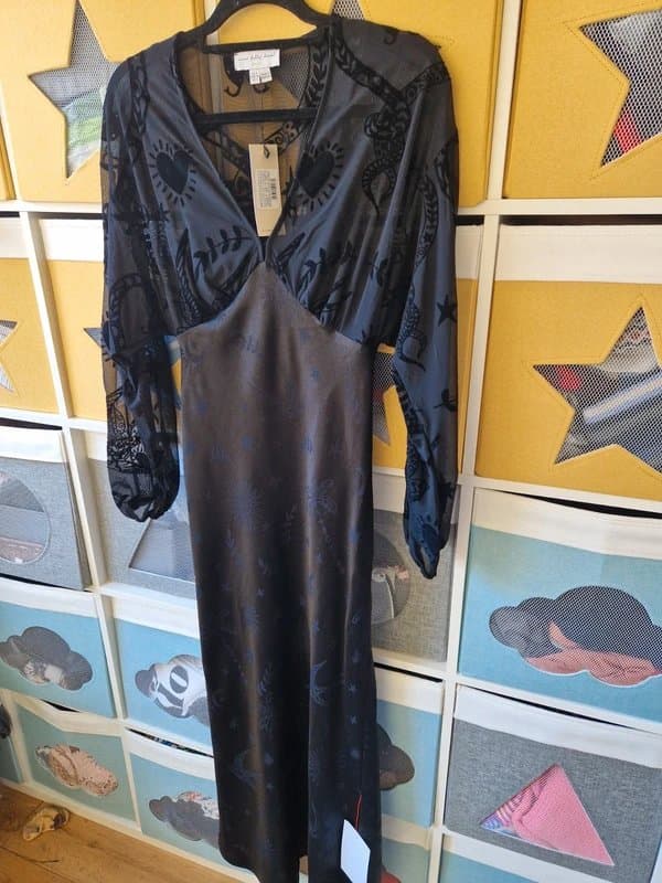Never Fully Dressed Never fully dressed women's Swallow Romance Emma Dress size 8 BNWT