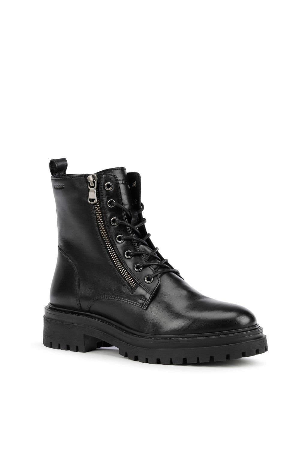Geox Geox Women's D IRIDEA F ANKLE BOOTS in Black