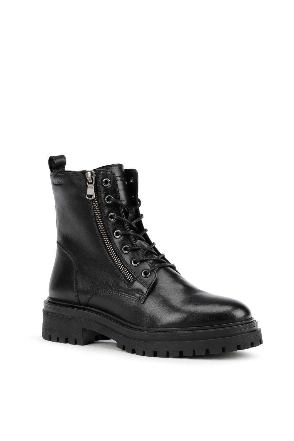 Geox Geox Women's D IRIDEA F ANKLE BOOTS in Black - 3