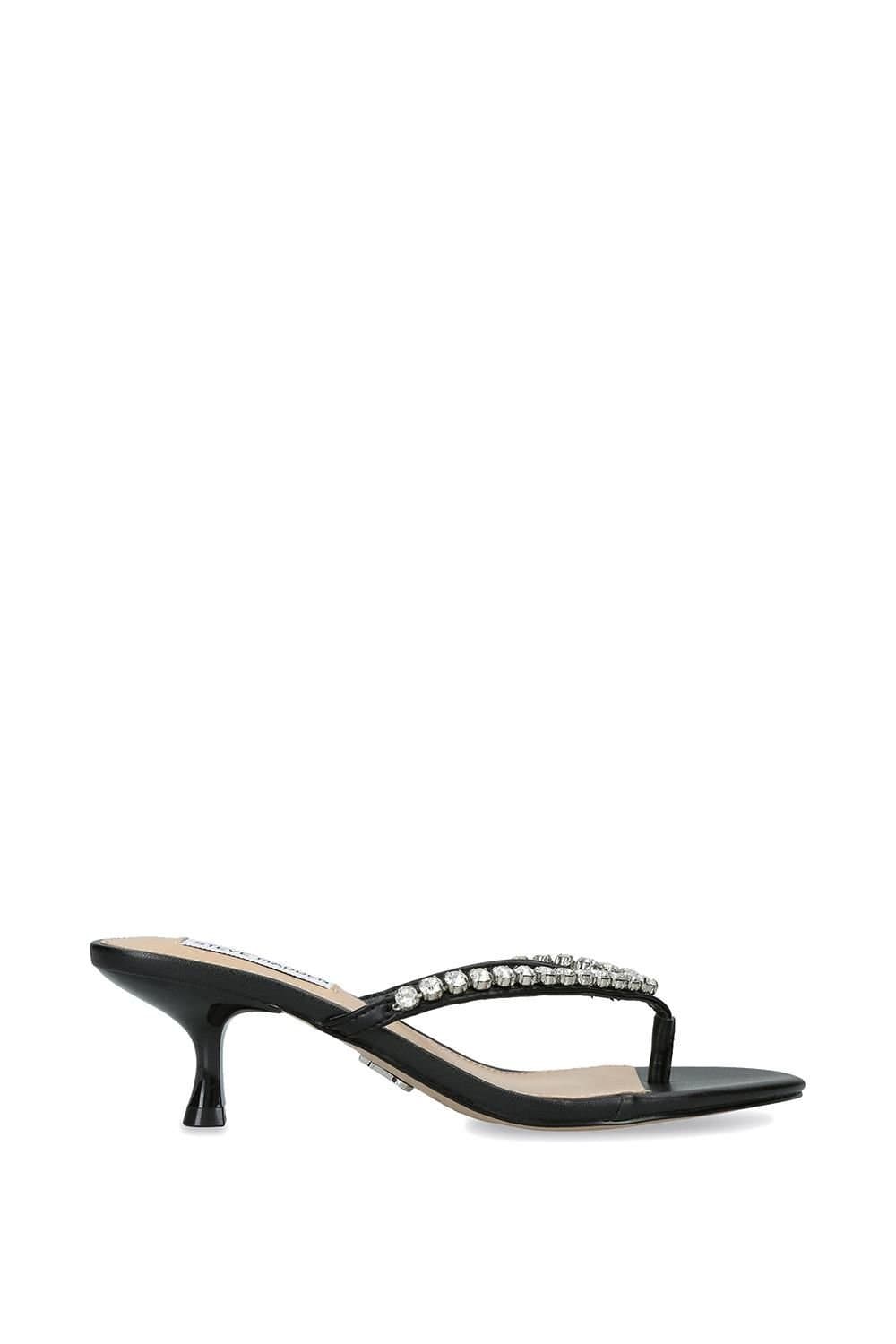 Steve Madden STEVE MADDEN Women's 'Slater Black' Sandals in Black