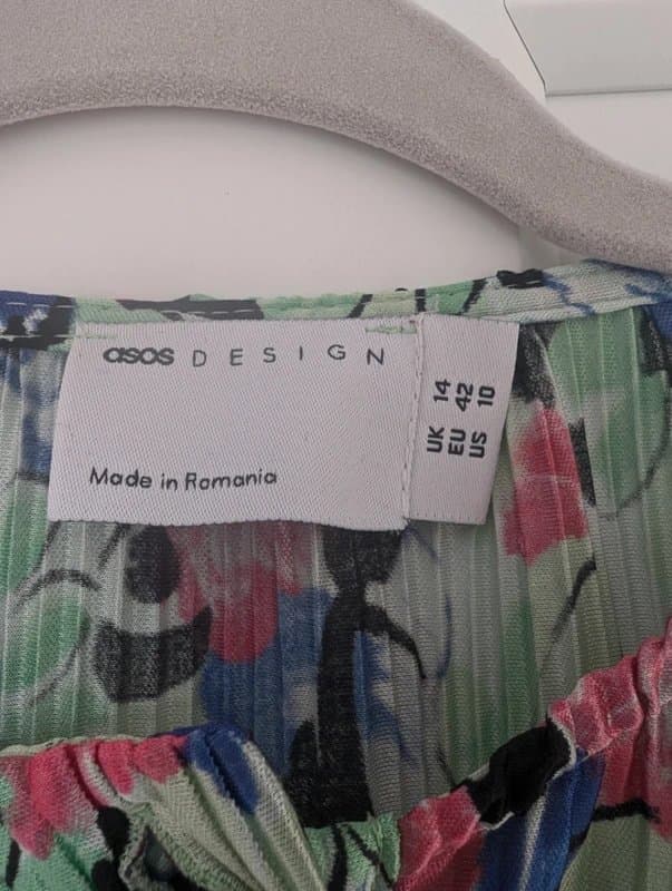ASOS Design Floral Wideleg Jumpsuit