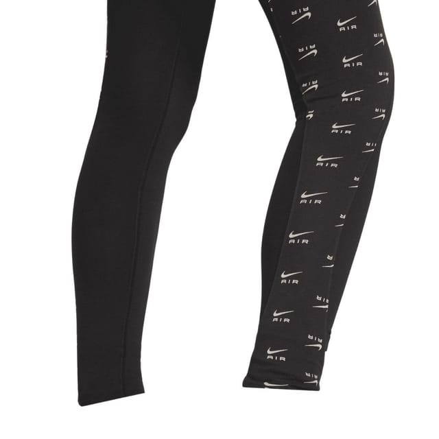 Nike Nike Women's Air All-Over Logo Black Leggings - 3