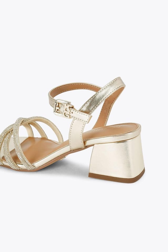 KG Kurt Geiger KG Kurt Geiger Women's 'Abra' Heels in Gold - 3