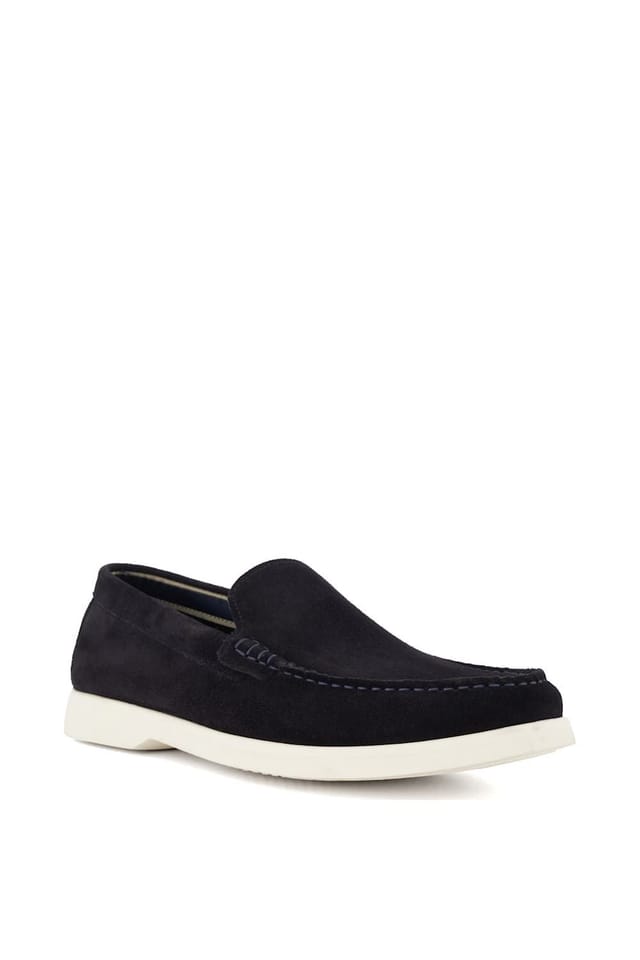 Dune London Dune London Men's 'Buftonn' Suede Loafers in Blue - 2