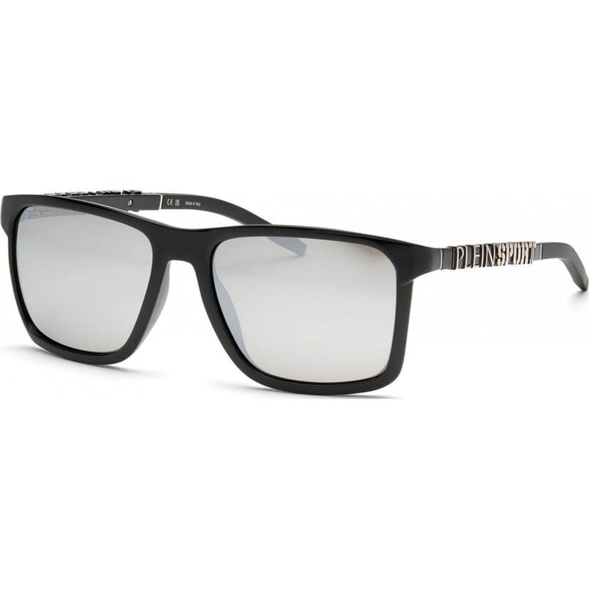 Plein Sport Plein Sport Men's SSP013-58Z42Z Square/Rectangle Sunglasses in Black - 1