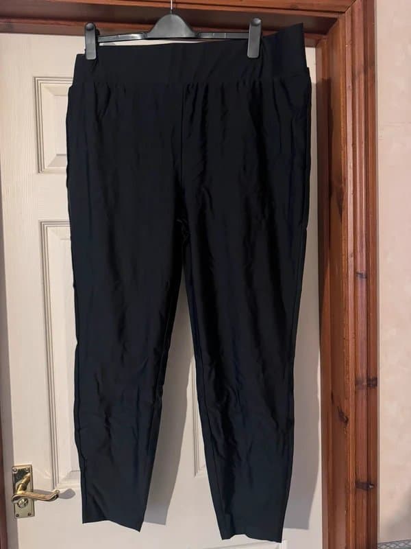 ASOS ASOS curve black legging in matte sheen disco