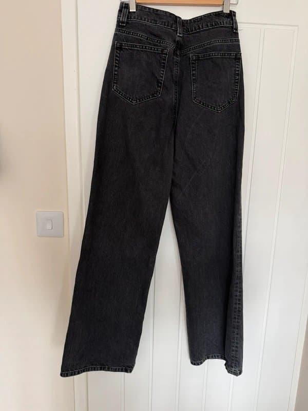 ASOS Design Asos design black wide jeans size w26 l32