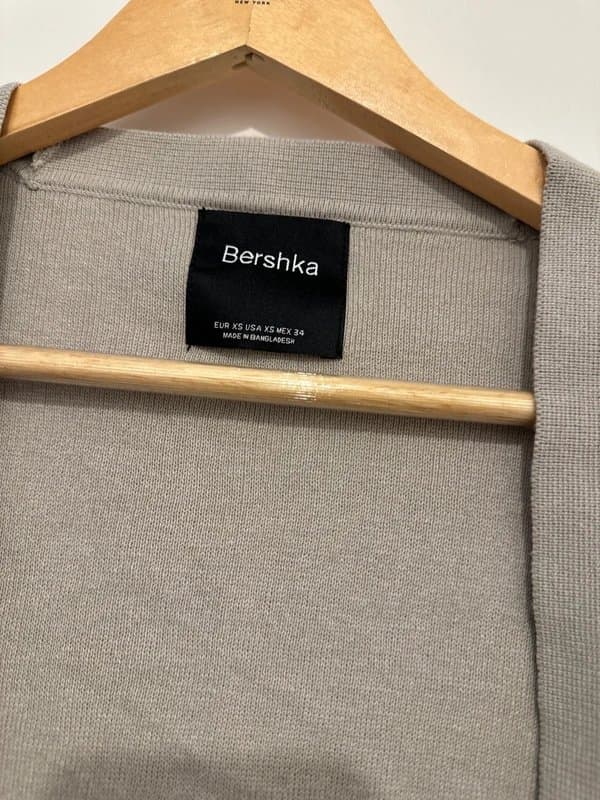 Bershka Men's Bershka cardigan short sleeved